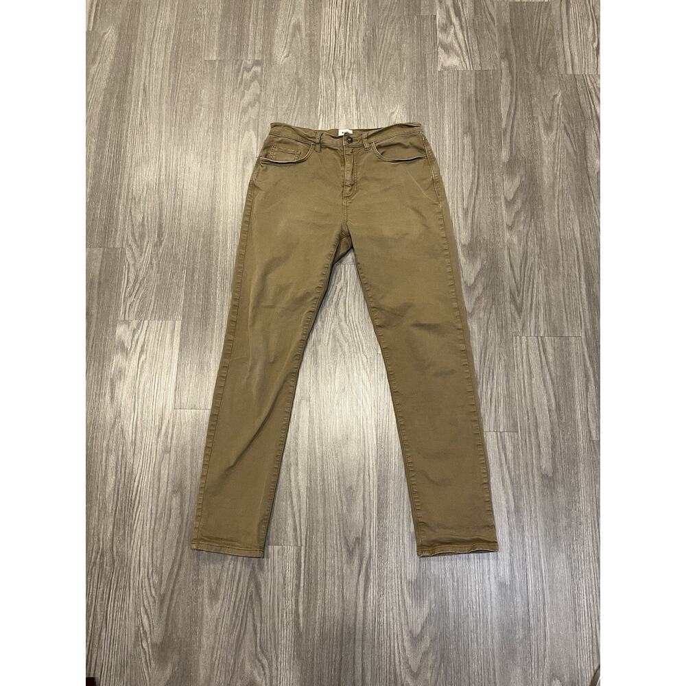 Flint and Tinder Mens Tapered Fit Pants 30x30 Tan Casual Chinos